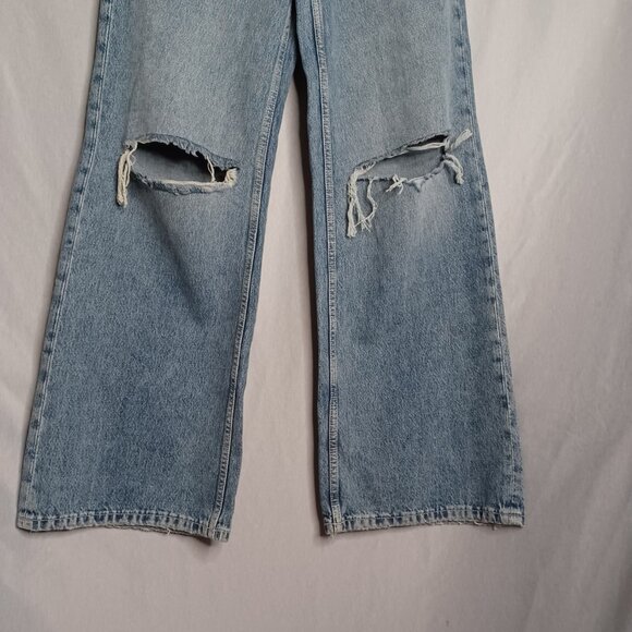 Arizona Jeans Juniors 3(Small) Baggy Through Hip/Thigh Low Rise Wide Leg Skater - Picture 7 of 10